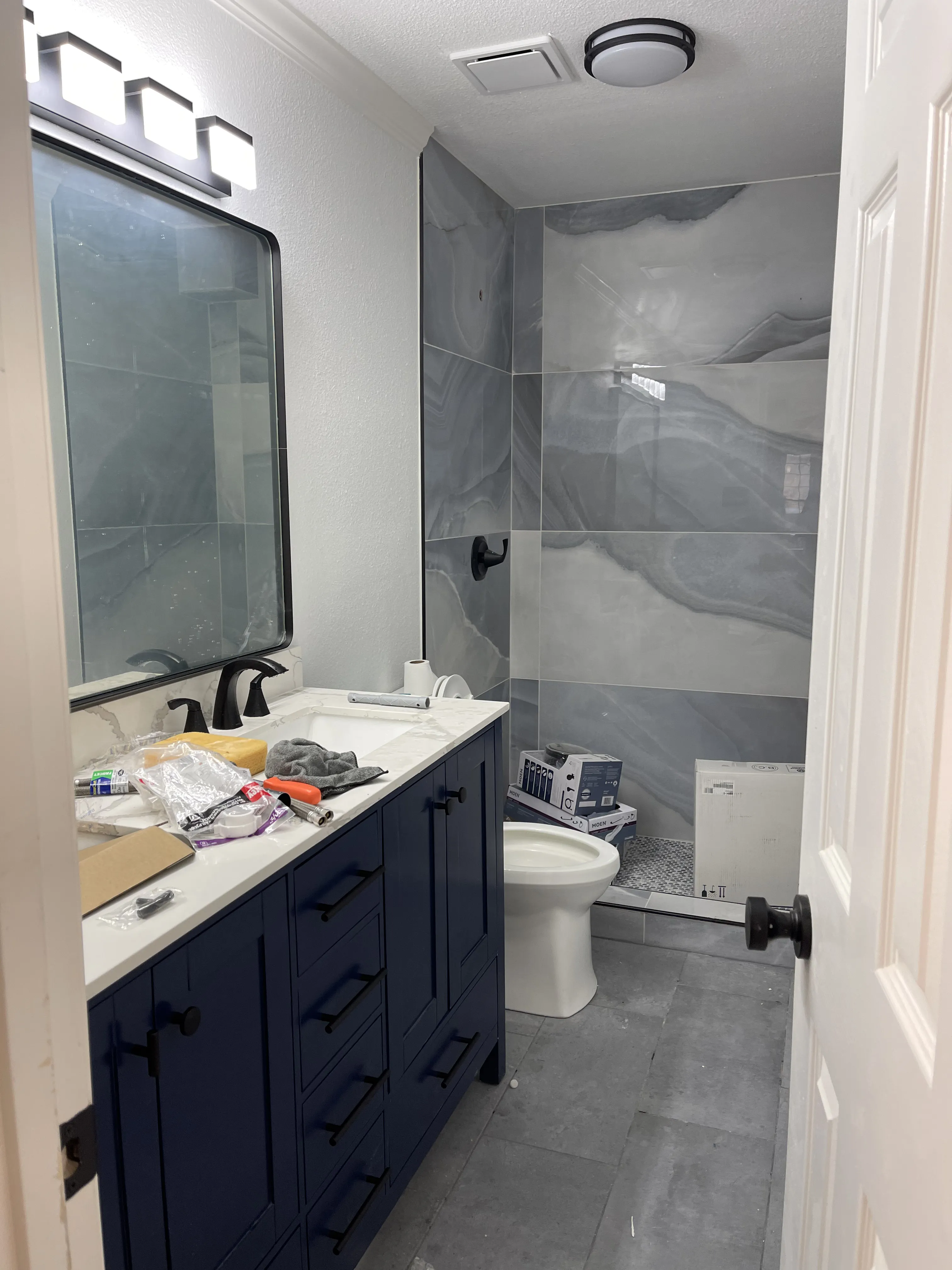 Bathroom project 22